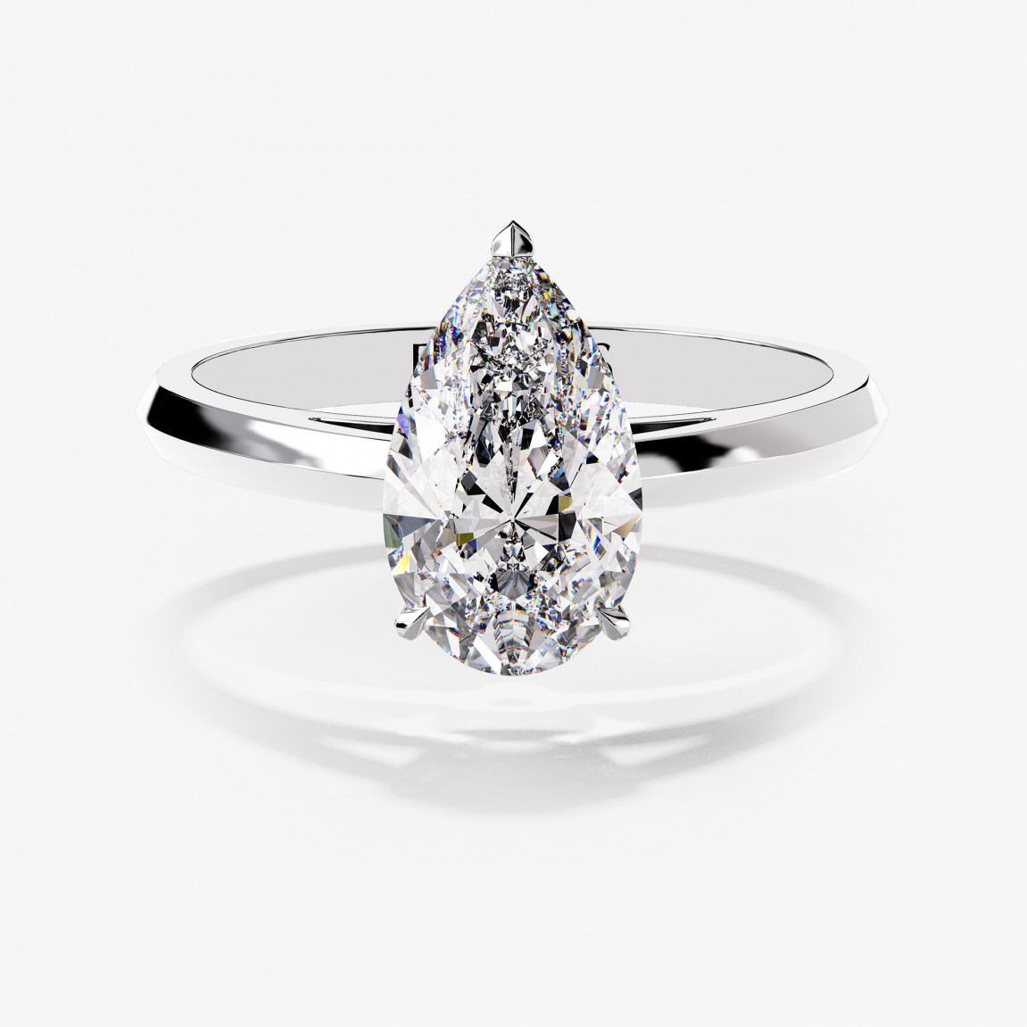 Pear-Shape Rose 4.02 ct